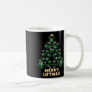 Oh Liftmas Tree Kettlebell Gym Ugly Weihnachten Kaffeetasse