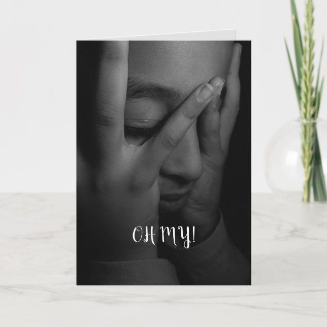 OH MA CARTE D'ANNIVERSAIRE BATTUE (Devant)