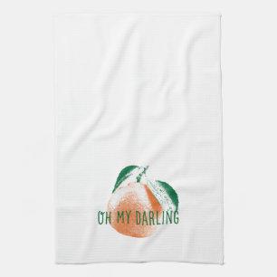 Oh ma serviette de cuisine chérie de torchon de