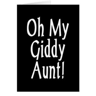 Oh Ma Tante Giddy ! Carte