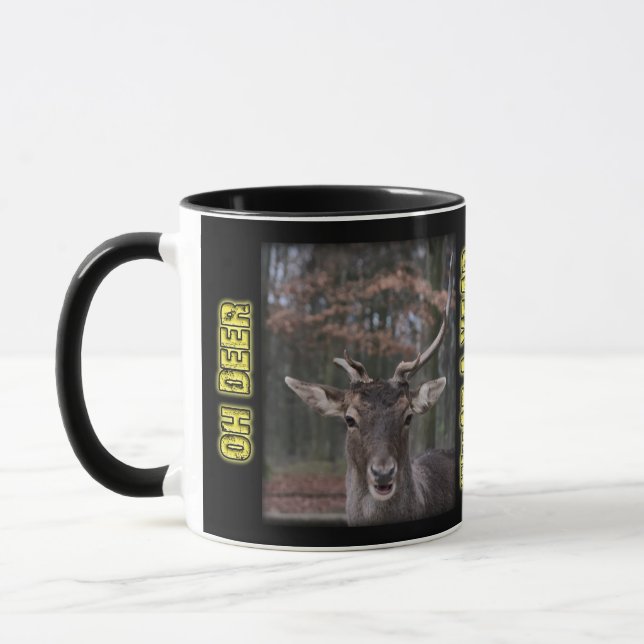 Oh Mann, was für ein Jahr! Tasse (Links)