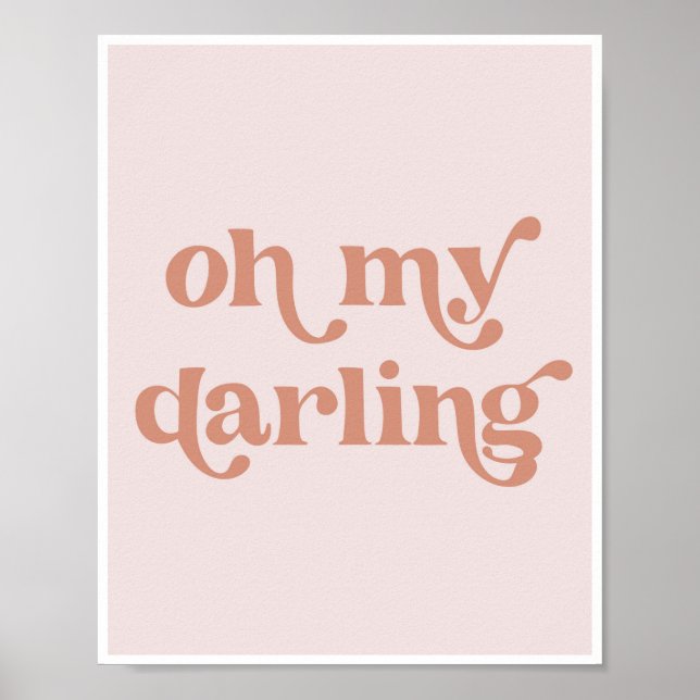 Oh mein Darling Poster (Vorne)