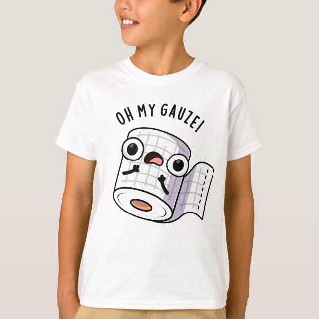 Oh, mein Gauze Funny First Aid Puff T-Shirt (Vorderseite)