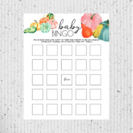 Oh mein Gott! - Baby Shower Baby Bingo Game