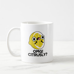 OH MEIN GOTT Fruchtig Komischer Frucht Zitrus-Wort Kaffeetasse