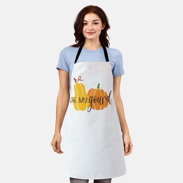 Oh mein Gott, Gourd-Schürze Schürze (Getragen)
