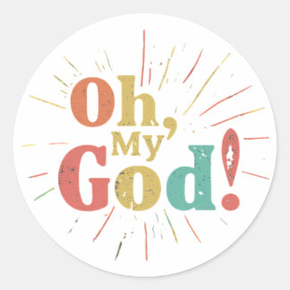 Oh mein Gott Sticker