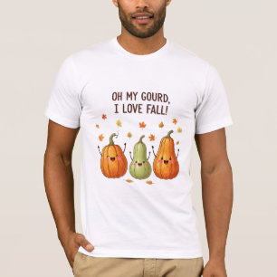 Oh Mein Kürbis Ich Liebe Kawaii-Kürbisernte Im Her T-Shirt