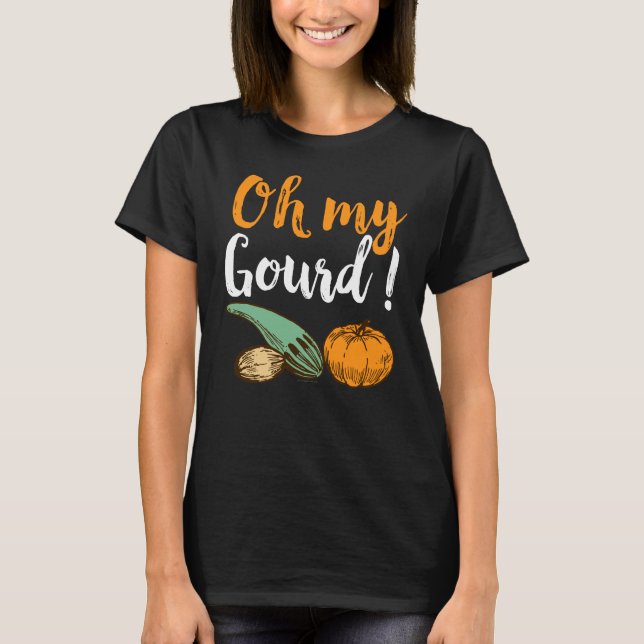 Oh mein Kürbis-lustiges T-Shirt (Vorderseite)
