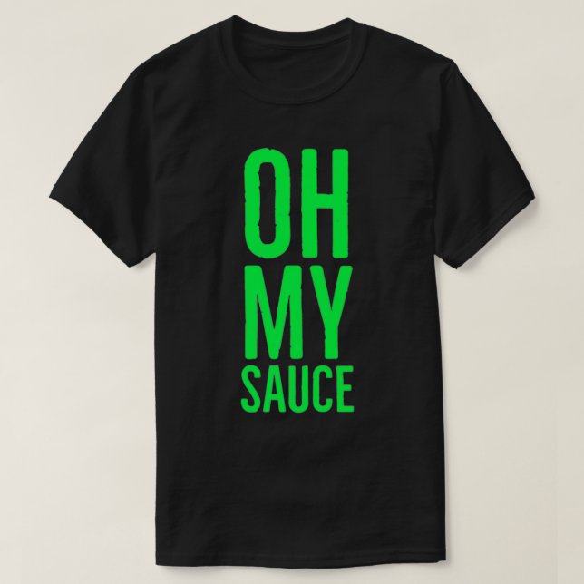 Oh mein Sauce Knolic Cilantro Premium T-Shirt (Design vorne)