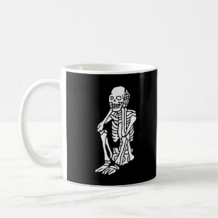 Oh mein Skelett auf einem Kaffeetasse