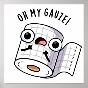 Oh mein Verband Lustiger Erste-Hilfe-Wortwitz Poster