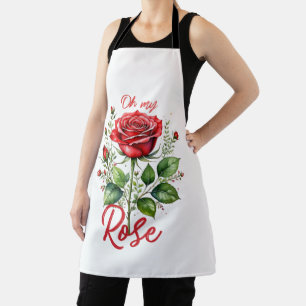 Oh meine Rose Schürze