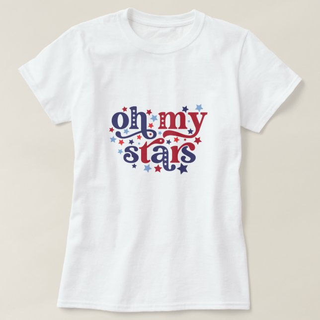 Oh meine Stars T-Shirt (Design vorne)