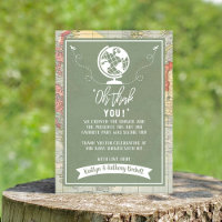 "Oh Merci !" Baby shower Carte Voyage Aventure