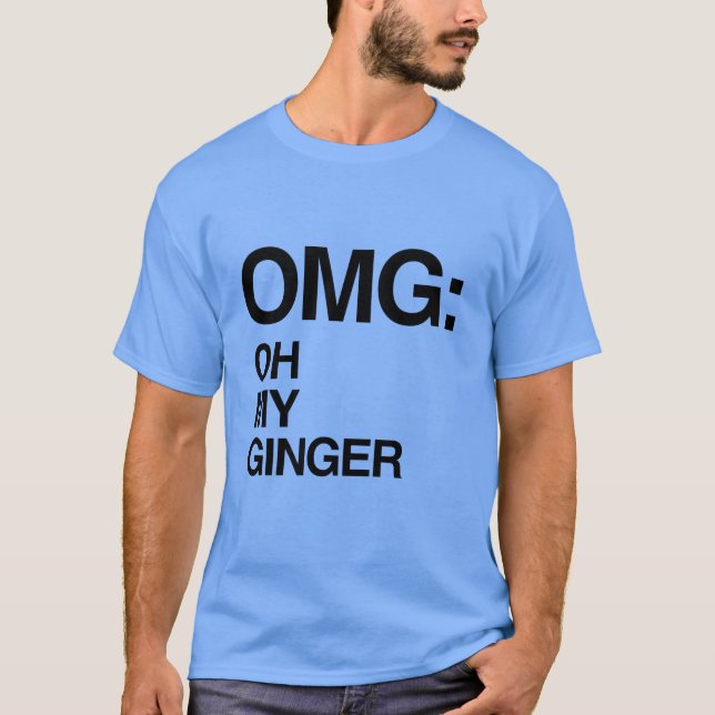 OH MEY GINGER T-Shirt (Vorderseite)