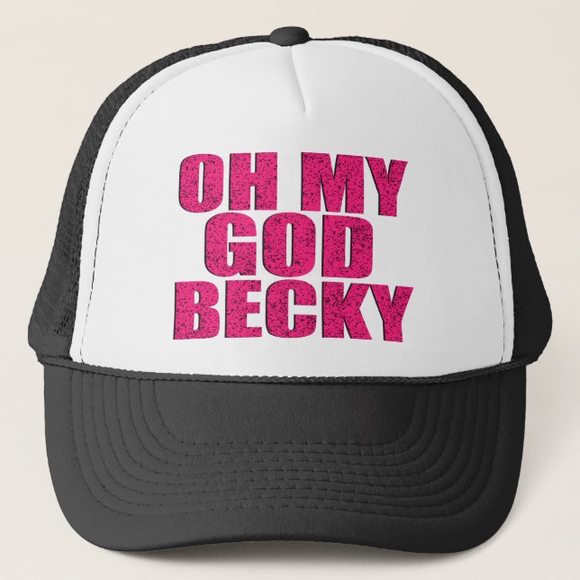 Oh mon casquette drôle de Becky de Dieu (Devant)