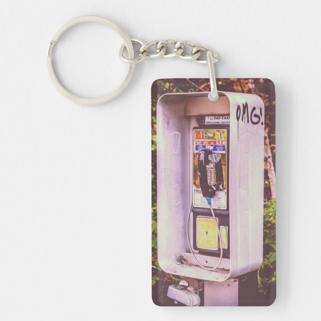 Oh mon Dieu ! Un Porte - clé acrylique de téléphon (Devant)