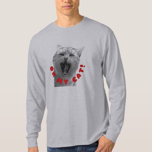 OH MY CAT! T-Shirt (Vorderseite)