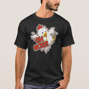 Oh nein! Der dunkle T - Shirt der Männer