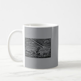 Oh Nein Die Wirtschaft Lustiger Dinosaurier Meteor Kaffeetasse