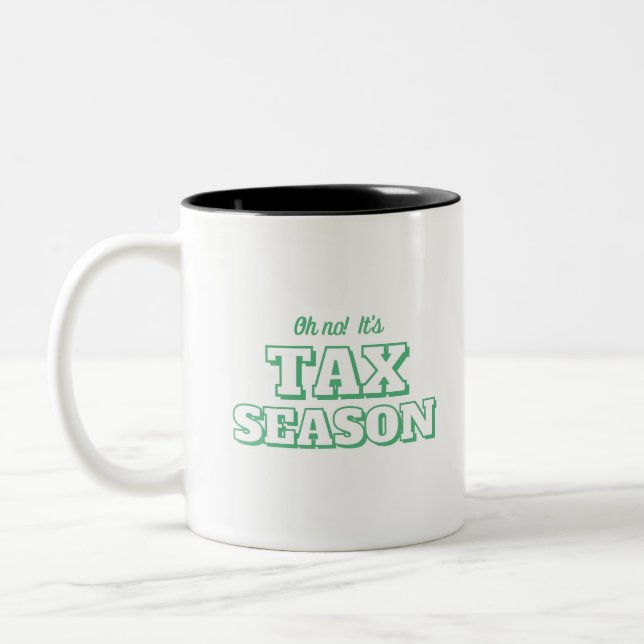 Oh nein! Es ist eine zweittönige Tasse der Steuers (Links)