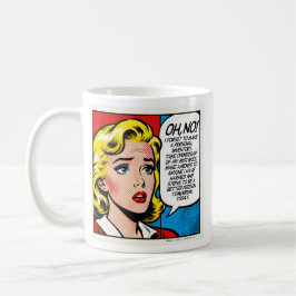 Oh Nein, ich habe es vergessen - weiblich - Tasse