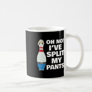 Oh nein, ich habe meinen Bowling geteilt Kaffeetasse