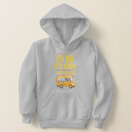 Oh nein, nein. Es ist wieder zurück zur Schule. Hoodie