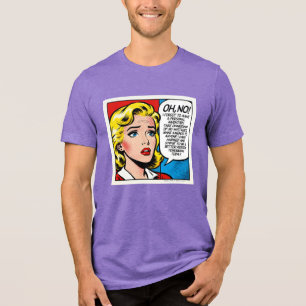 Oh Nein Weiblich - Unisex - Tri-Blend Shirt