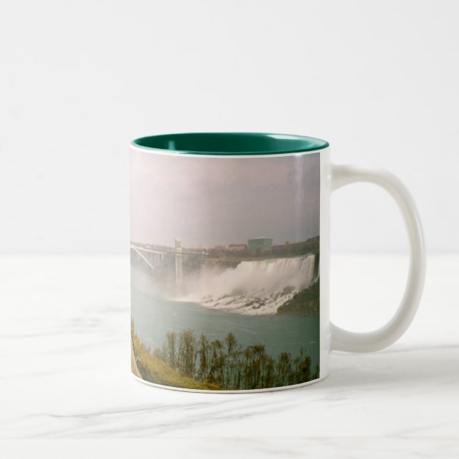 Oh Niagara! Zweifarbige Tasse (Rechts)