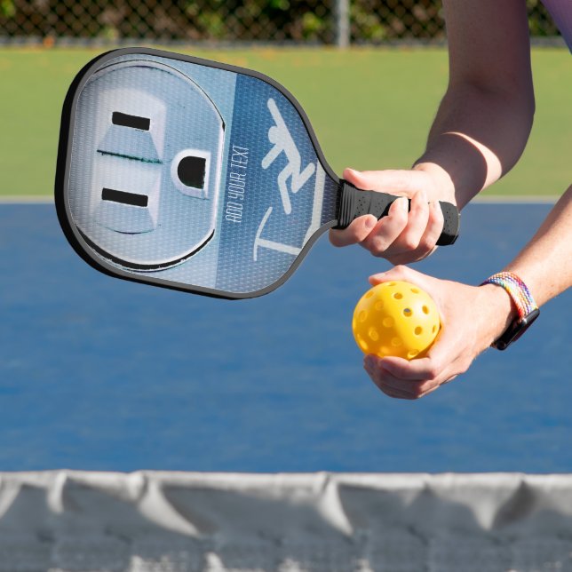 Oh No von Shirley Taylor Pickleball Schläger (InSitu)