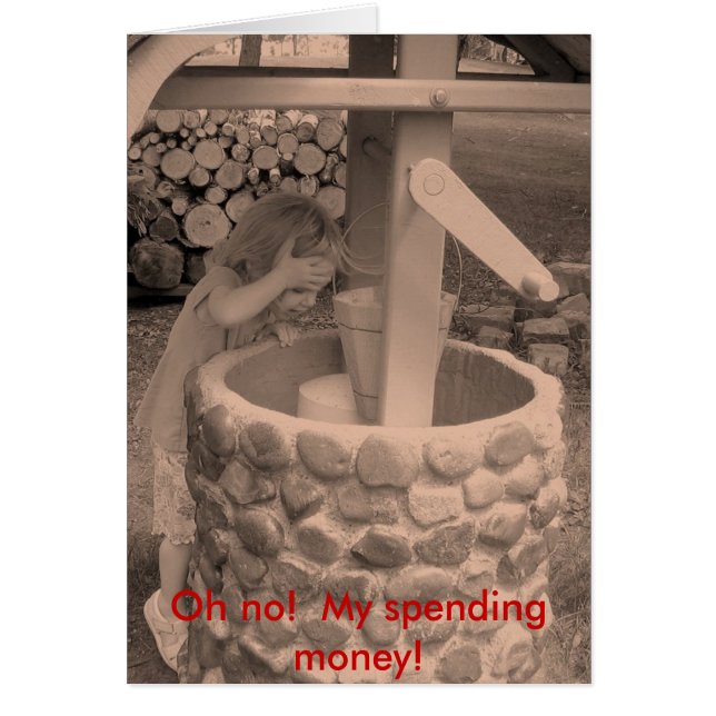 Oh non ! Mes dépenses ! (Devant)