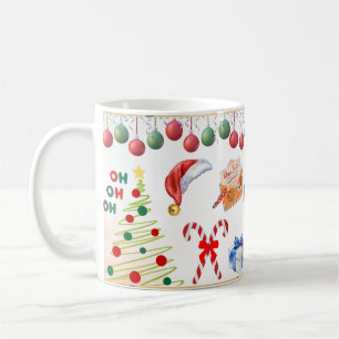 Oh oh oh, Frohe Weihnachten Kaffeetasse