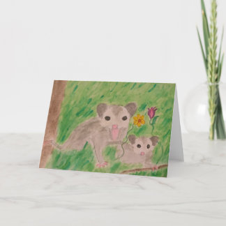 oh Opossums Karte