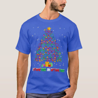 Oh Optometree Xmas Tree Xmas Lights Sunglasses Opt T-Shirt