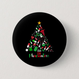 Oh Pharmatree Apotheke Weihnachten Apotheker Techn Button