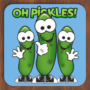 Oh Pickles Aufkleber