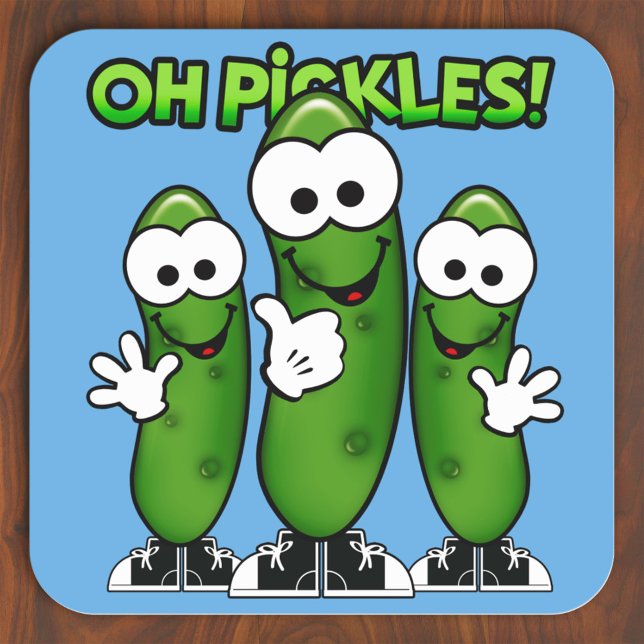 Oh Pickles Autocollant (Créateur téléchargé)