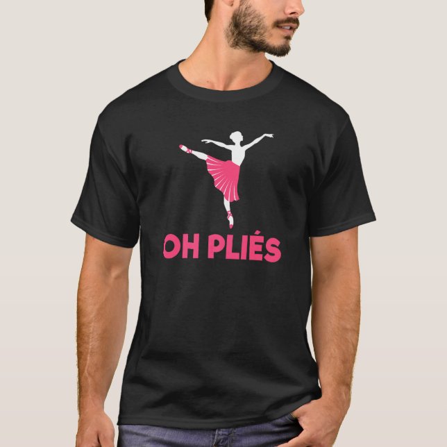 Oh Pts tanzendes Ballett T-Shirt (Vorderseite)