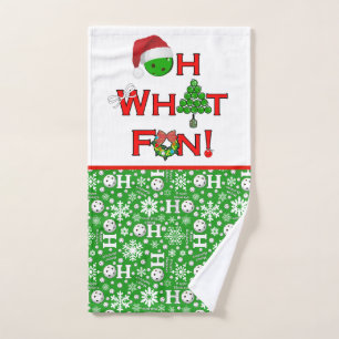 Oh Quel Amusement Noël Pickleball Green Ho Ho Ho