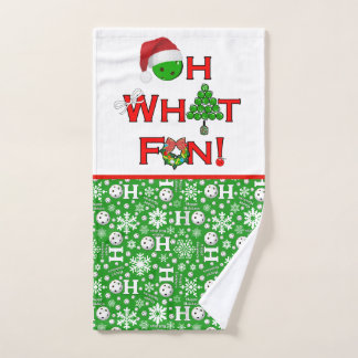 Oh Quel Amusement Noël Pickleball Green Ho Ho Ho