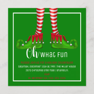 Oh, Quelle Fun Noël Invitation