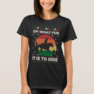 Oh Quelle Joie De Monter Cheval Sweat Ugly Chris