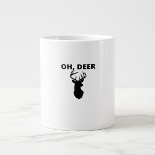 Oh Reh Oh Lieber Whimsischer Kunststil Jumbo-Tasse