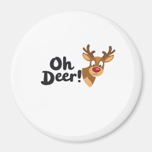 Oh Reh Saubere Minimale Sicht Magnet