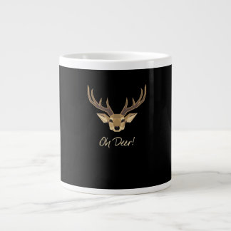 Oh Reh Whimsische Künstlerische Ausdrucksform Jumbo-Tasse