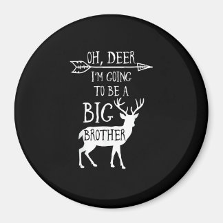 Oh Reh Wird Großer Bruder Weihnachtsankündigung Magnet
