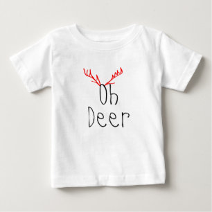 Oh Rotwild-Weihnachtsbaby Raglan-T - Shirt