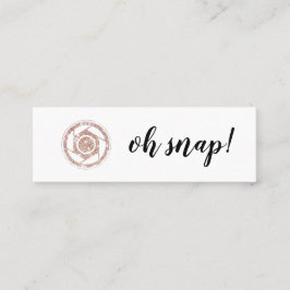 Oh rupture ! Carte de visite de photographe de